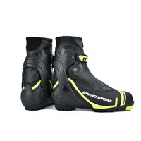 Raquettes à neige classiques en cuir de haute qualité, personnalisées avec logo, pour le ski d'hiver, le freestyle, entièrement imperméables, souples, pour les sports sur glace