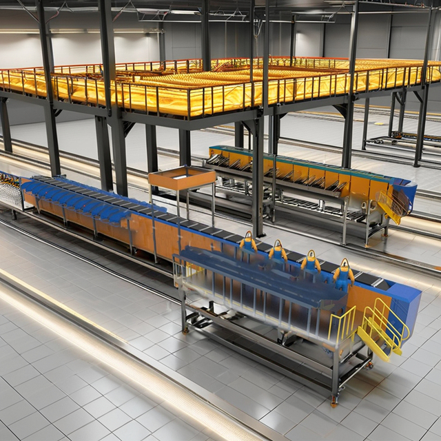 Automated Sorting System Custom Logistics Sorting Line for Industrial Material Handling and Advanced Distribution Center Systems