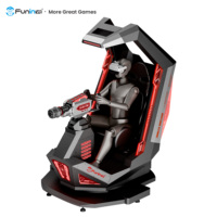 Sièges de cockpit de simulation VR professionnels en gros pour usine, taille personnalisée, en métal et plastique durables pour le jeu