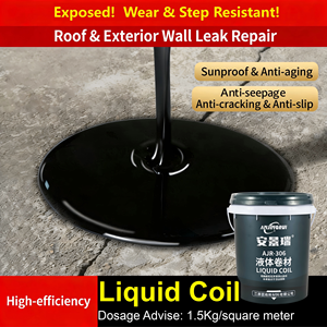 Revestimiento Líquido Polimérico Anticorrosión Impermeable Roof King <span class=keywords><strong>para</strong></span> Sótanos, Piscinas y <span class=keywords><strong>Concreto</strong></span> en Negro, Azul o Colores Personalizados - Product Image 1