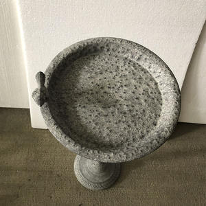 Dekorasi berdiri besi pemberi makan burung logam, dekorasi mandi untuk taman - Product Image 4