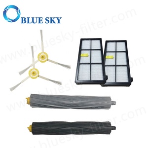 Piezas de aspiradora robótica, Kit Compatible con iRobot Roombas 800, <span class=keywords><strong>serie</strong></span> <span class=keywords><strong>900</strong></span>, 860, 870, 871, 880, 960, 980, filtro - Product Image 6