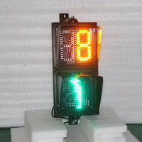 Feux de circulation, indicateur de voie d'usine, 200 mm, passage piétonnier dynamique, compte à rebours, lumière d'avertissement de circulation LED
