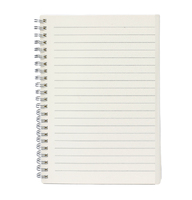 Cahiers simples à reliure spirale A4/A5/B5 avec logo de couverture PP transparent Papeterie en vrac bon marché personnalisable de fournisseur fiable