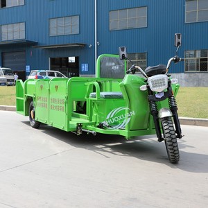 Triciclo Eléctrico para Basura con 6 Contenedores y Sistema de Cadena, Capacidad de Carga de 100-200 kg para Transporte de Residuos a Granel en Zonas Residenciales - Product Image 6