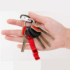 El fabricante suministra grandes cantidades de abridores de botellas con forma de brotes de frijol pequeños, creativos abridores de botellas con forma de llavero de puente, y - Product Image 3