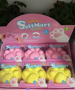Jumbo Flour Filled Bear Paw <b>Squishy</b> Toy Slow Rising Stress Relief Toy Soft TPR Squeeze Ball - Product Image 4