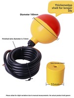 MC/FS Kabelgebundener Schwimmerschalter FYK Schwimmerniveau-Regler Quecksilberschalter Automatischer Wasserstandsschalter Wasserturm-Füllanlage 6 Monate