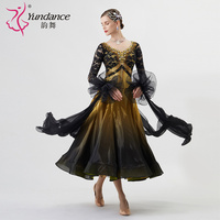 B-2233 personnalisé nouvelle robe de danse de salon standard international robes de danse de salon en soie perlée de haute qualité à vendre