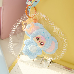 Caja Sorpresa de Tres Pequeños Peluches Adorables, Colgante de Silicona Antiestrés, Llavero de Muñeca de Dibujos Animados para Niños - Product Image 2