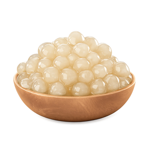 Perles de tapioca de haute qualité pour préparation rapide de boissons, prêtes à l'emploi, saveur sucre, pour desserts Boba, 50g×4 - Product Image 3