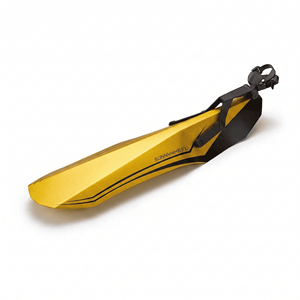 Sunnywheel Universal Full Coverage Bike Mudguard Adjustable <b>Angle</b> Easy Snap-On Installation for Fat Tire Mountain Bikes - Product Image 3