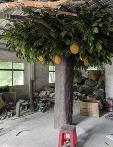 Árbol de <span class=keywords><strong>Durian</strong></span> Artificial Grande, Decoración de Frutas para Interiores y Exteriores, Supermercados, Fruterías, Paisajismo - Product Image 3
