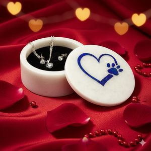 Handmade Heart Shaped <b>Box</b> For <b>Memory</b> Storage And Sentimental Love Gift Item With Artistic Finish And Unique Emotional Gift - Product Image 4