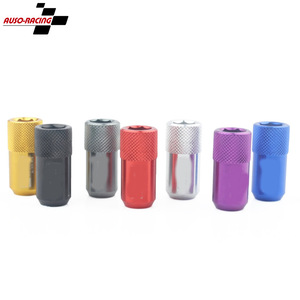 Écrous de roue en alliage d'aluminium Auso-Racing M12 1.5, lot de 20 pièces pour amélioration de performance en course - Product Image 1