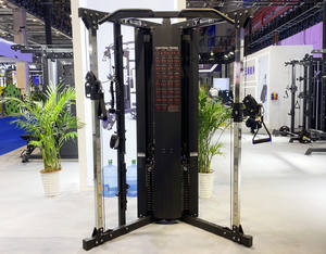 Entraîneur de gymnastique Commercial, équipement de <span class=keywords><strong>Fitness</strong></span>, Machine professionnelle multifonctionnelle à double poulie réglable - Product Image 2