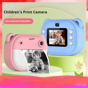 Enfants Mini Vidéo Action Thermique Impression Instantanée Photo Photographie En Plein Air Enfants Imprimer Caméra - Product Image 2