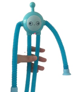 Rompecabezas de estiramiento de huevo de tubo telescópico Unisex, juguete clásico de descompresión, luz mutante para niños de 5 a 7 años, hecho de plástico - Product Image 4