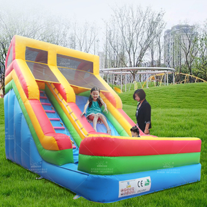 Winsun đôi cách trượt thương mại trượt nước <span class=keywords><strong>inflatable</strong></span>, <span class=keywords><strong>Inflatable</strong></span> khô trượt mục đích kép cho người lớn trẻ em - Product Image 5
