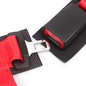 Cinturón de Seguridad RASTP de 4 Puntos, Rojo, Poliéster de Alta Resistencia, para Autos y Go-Karts - Product Image 2