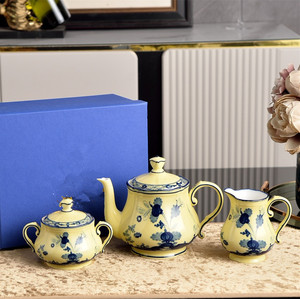 Luxury European Style Porcelain Coffee & <b>Tea</b> <b>Set</b> with Eco-Friendly Design for Home and Coffee Shop Use - Product Image 1