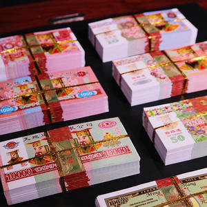 Papel de <span class=keywords><strong>Dinero</strong></span> Semimanual de Bellas Artes Qingming, Mezcla de Papel de <span class=keywords><strong>Dinero</strong></span> Joss para el Día de los Muertos de julio - Product Image 2