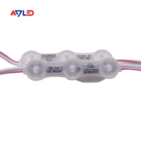 Module LED à pixels de haute qualité 24V rétroéclairé à ultrasons 12V 68*15 cm SMD2835 3 LED 1.2W IP68 Haute luminosité 100LM/W pour signalétique
