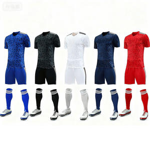Maillot de football de haute qualité, nouveau, à séchage rapide, anti-UV, respirant, personnalisable par sublimation, pour hommes, 100% polyester, ensemble uniforme de football - Product Image 1