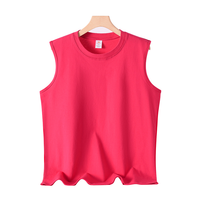 Débardeur ample vintage pour homme en coton 100% respirant avec trous, idéal pour la musculation, la gym et le sport