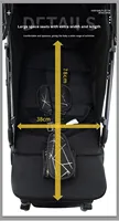 Poussette professionnelle pour nouveau-nés, multifonctionnelle, légère, confortable, pliable, siège auto pour bébé