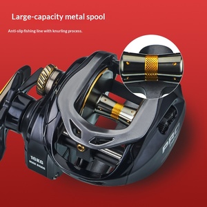 Moulinet de pêche à lancer DW en fibre de carbone, corps large, 20 kg, pour <span class=keywords><strong>la</strong></span> pêche au gros gibier, lancer longue distance, sans explosion de <span class=keywords><strong>ligne</strong></span>, puissant, pour <span class=keywords><strong>la</strong></span> pêche à <span class=keywords><strong>la</strong></span> main gauche - Product Image 2