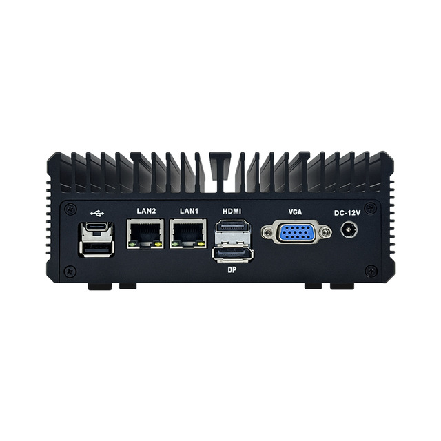 Fanless Mini Industrial PC MTN10-2L2 Equipped with N100 CPU, Supports Gigabit LAN, RS-232/485 Communication Ports