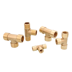 Factory Direct Copper <strong>Pipe</strong> <strong>Fittings</strong> Brass Female Male <strong>Reducer</strong> <strong>Tee</strong> <strong>Fittings</strong> 1/8'' 1/4'' 3/8'' 1/2'' - Product Image 3