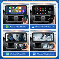 Écran tactile portable sans fil CarPlay Android Auto 10,25''/12,3'' Mercedes Benz NTG4.0 Linux pour tableau de bord GPS Navigation W204