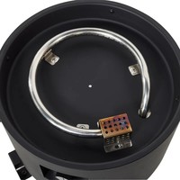 Foyer au gaz propane portable en acier sans fumée Garife GM6515, fabricant professionnel, avec couvercle pour le camping