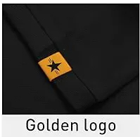 Polo à col noir élégant pour hommes 95% polyester 5% spandex doux et respirant avec poche sur les poignets - Product Image 3