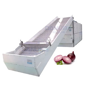 Séchoir à mailles continu pour oignons, facile à utiliser, pour le traitement des légumes et le séchage des oignons tranchés - Product Image 1