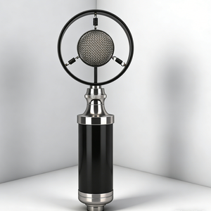 Microphone à condensateur professionnel filaire rétro MY MIC T4 pour enregistrement en studio, idéal pour <span class=keywords><strong>YouTube</strong></span>, diffusion en direct et chant - Product Image 2