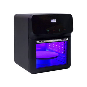 Desktop LED UV-hardingsmachine met draaibaar platform, touchscreen en timer voor nagelgel, tandheelkundige hars, 3D-printen en sieradenmodellen - Product Image 5