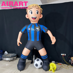 Gonfiabile a Forma di Ragazzo Calciatore per Esterni, Personalizzabile per Partite di Calcio - Product Image 5
