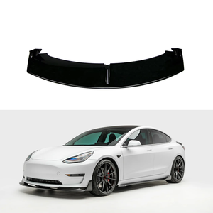 <span class=keywords><strong>Aileron</strong></span> de lèvre avant de <span class=keywords><strong>voiture</strong></span> de pièces d'auto de prix bon marché pour Tesla Model 3 - Product Image 1