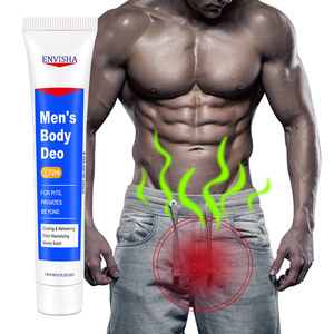 Vegan Organic Long Lasting <strong>Men</strong> Pits Privates Underarm Freshness Sweat Odor Balm Male Deodorant Antiperspirant - Product Image 1