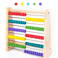 Ábaco Clásico para Niños, 100 Cuentas, Marco de Conteo, Material Didáctico, Rompecabezas Educativo, Juguetes Matemáticos para Niños y Niñas