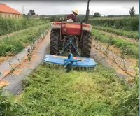 Tondeuse semi-circulaire série 9GX montée sur tracteur, équipement agricole de coupe d'herbe, longue durée de vie, 310 kg, pour pâturages et fermes
