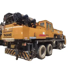 cheap used Nissan tadano 50 ton truck crane tadano TG-500E truck crane