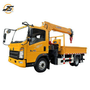 Mới thủy lực thẳng bùng nổ vành đai cần cẩu 7 tấn bùng nổ kính thiên văn xe tải xây dựng trang trại ngành công nghiệp thép khớp nối Xe Tải Cần cẩu - Product Image 2