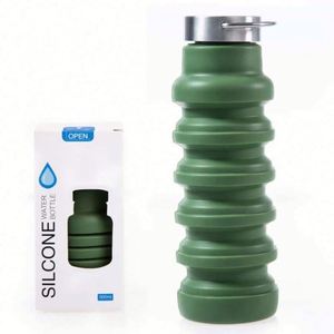 Reusable Water Bottle for Adults With Silicone Material - Product Image 3