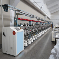 Machine à enrouler le fil textile à grande vitesse CNC automatique, machine à enrouler les cônes de fil