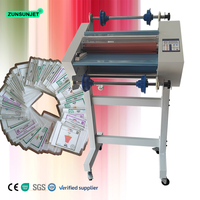 Zunsunjet Pvc Vinyle A2 Plastifieuse Machine à Film Automatique pour Papier et Feuille