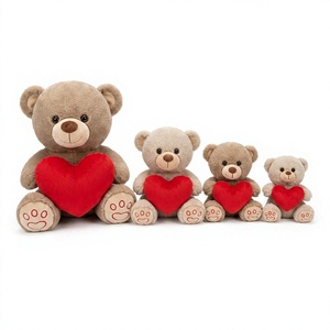 Super Soft Plush Embroidered Teddy Bear with Heart Pillow Romantic <strong>Valentine</strong> Gift <strong>for</strong> <strong>Kids</strong> and Adults - Product Image 3